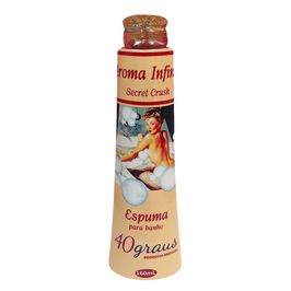 Banho de Sedução Espuma e Banho Aromas da Paixão 160ml 40 Graus