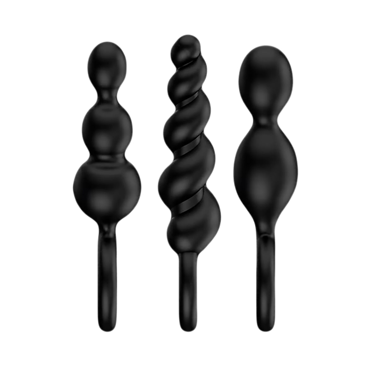 Satisfyer Booty Call Kit de 3 Plugs Anais  em Silicone