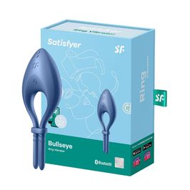 Satisfyer Bullseye Anel Peniano em Silicone com 12 Modos de Vibração