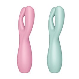 Satisfyer Threesome 3 Estimulador de Clitóris  em Silicone com 12 Modos de Vibração