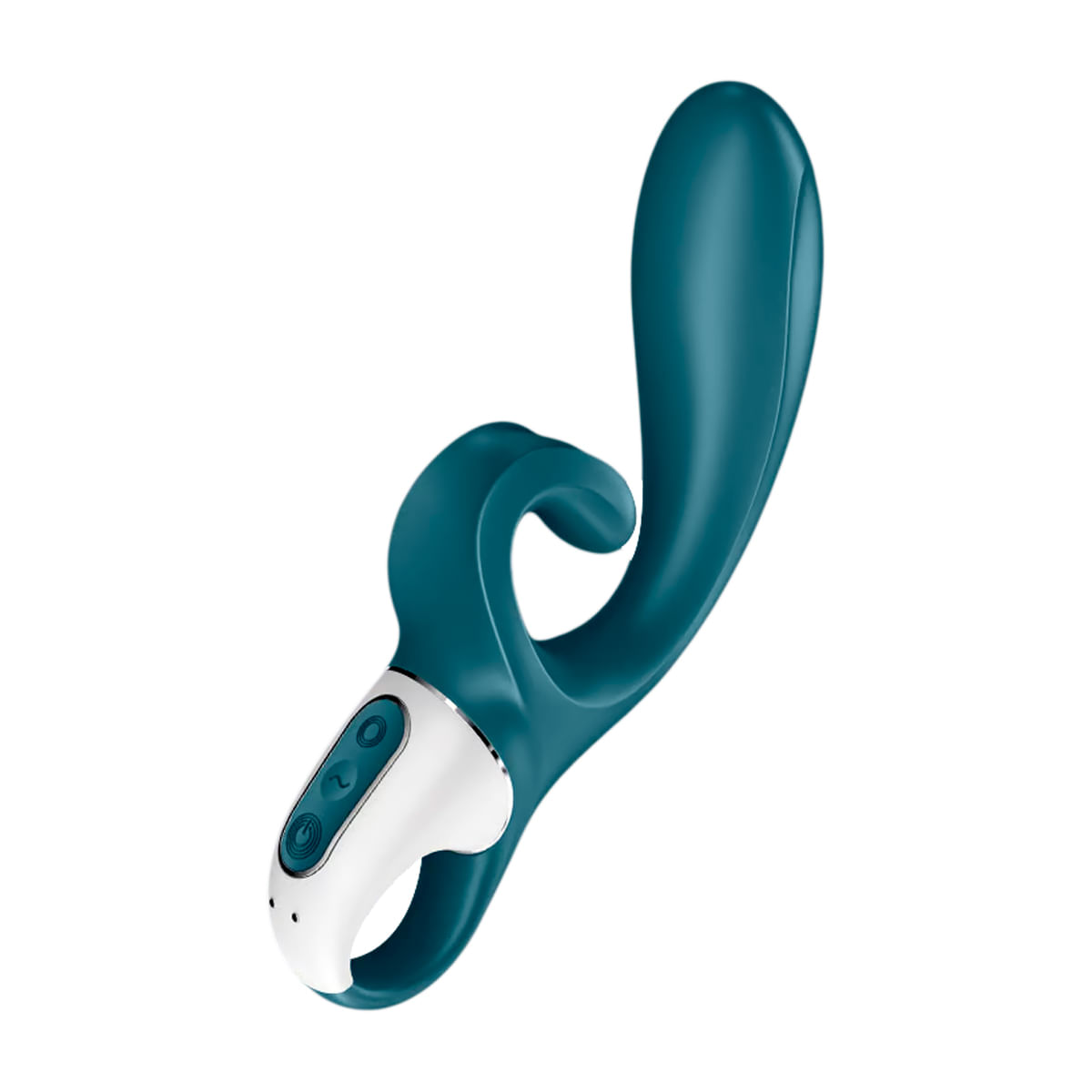 Satisfyer Hug Me Connect App Vibrador Ponto G com Estimulador de Clitóris em Silicone Satisfyer Hug Me Connect App Vibrador Ponto G com Estimulador de Clitóris em Silicone