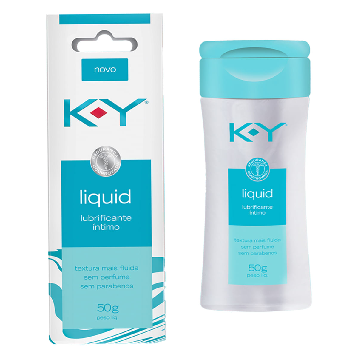 K–Y Liquid Lubrificante Íntimo À Base D'água 50g