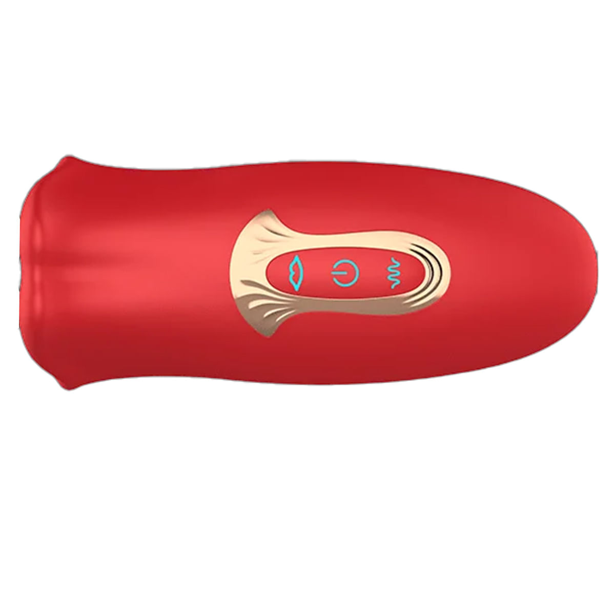 Estimulador de Clitoris em Formato de Boca com 10 Modos de Vibração e Oclusão Our Moment Import