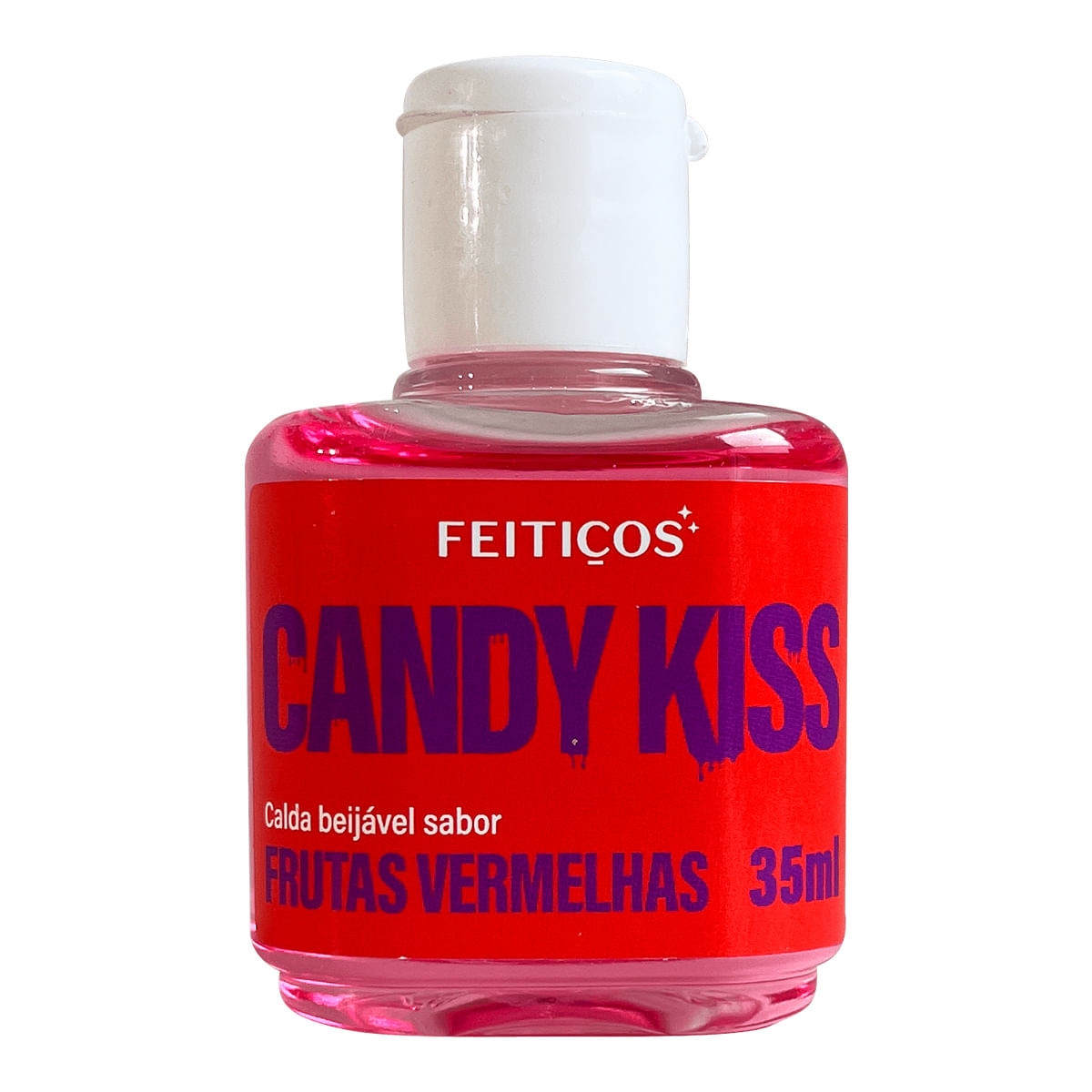 Candy Kiss Hot Calda Beijável com Efeito Quente 35ml Feitiços Aromáticos
