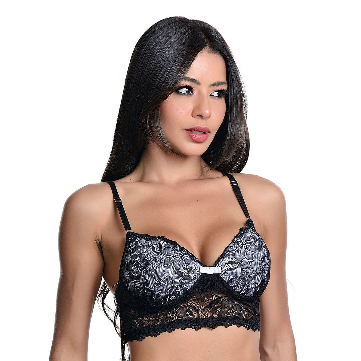 Conjunto Fio Rendado com Bojo Dira's Lingerie