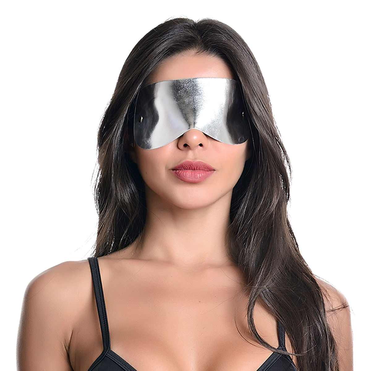 Venda Tapa Olhos Prata Dominatrixxx Venda Tapa Olhos Prata Dominatrixxx