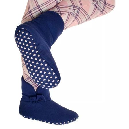 Pantufa Adulto Feminino Fechada Canelada Estampada Victory