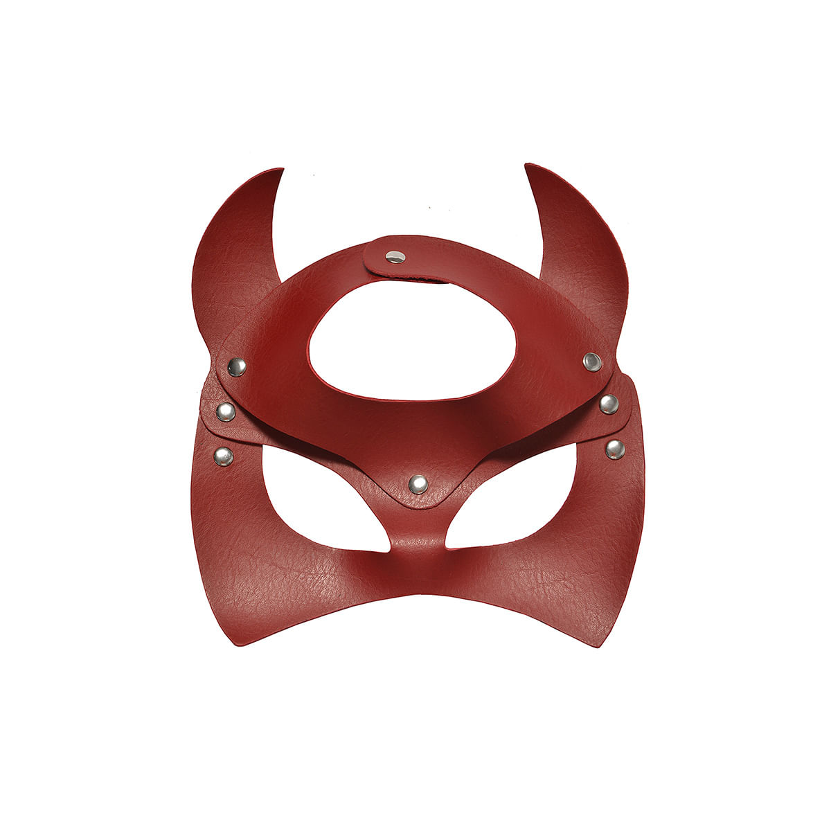 Máscara Lilith Modelo Diabinha em Couro Sintético Dominatrixxx Máscara Lilith Modelo Diabinha em Couro Sintético Dominatrixxx