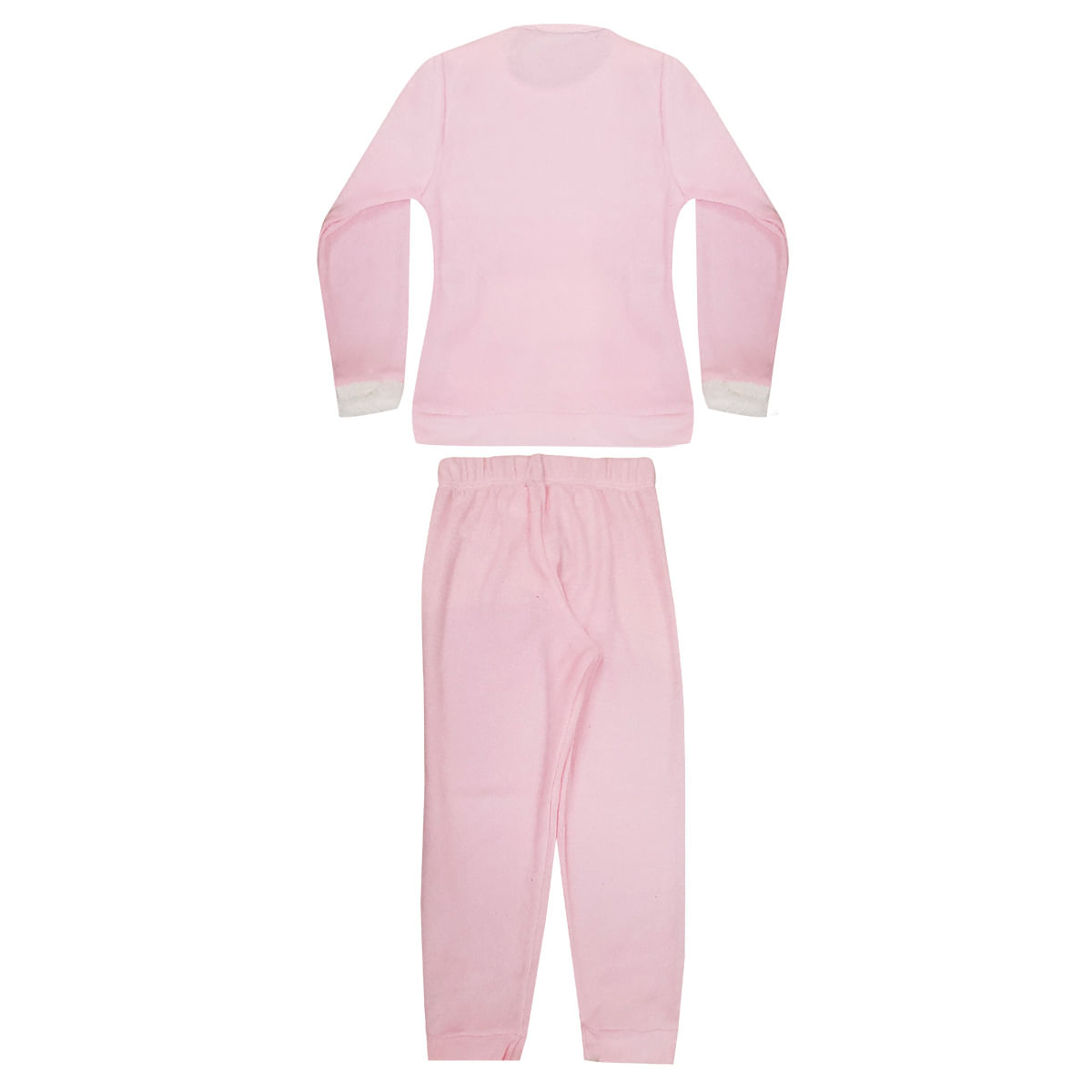 Pijama Kanguru Infantil Menina Manga Longa e Calça Coleção Inverno Victory