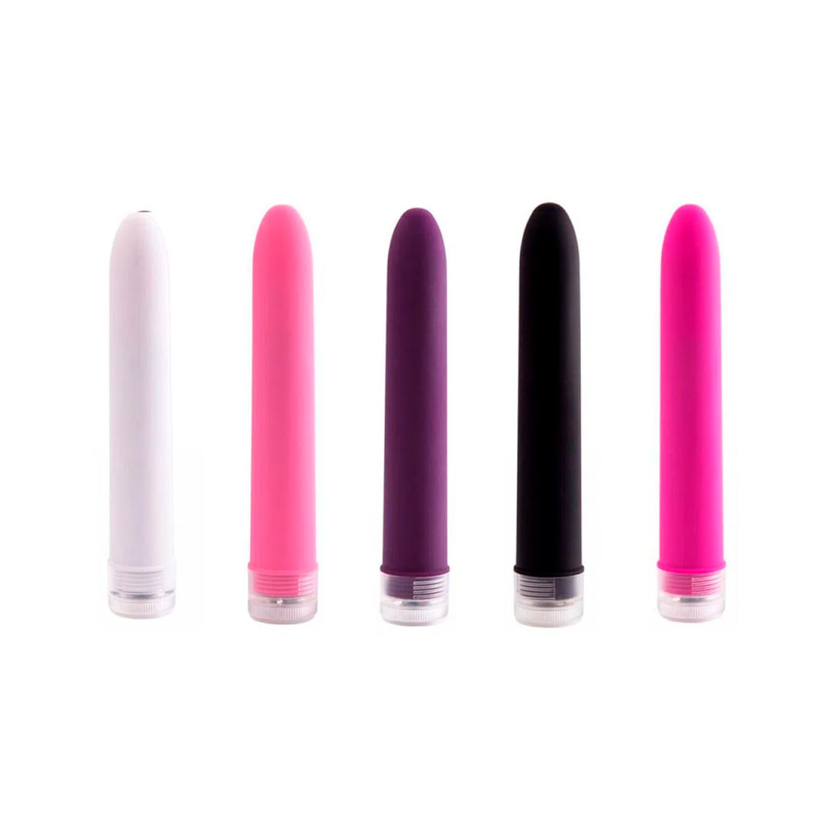 Vibrador Personal Multi-Velocidade com textura aveludada 17,5cm Vip Mix