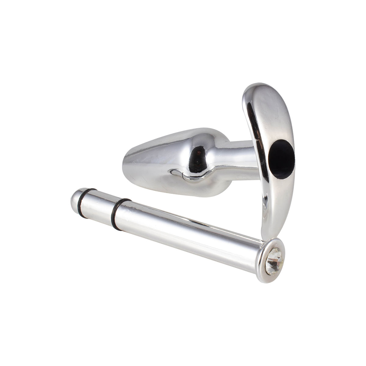 Splash Plug Anal com Compartimento para Lubrificante Hard