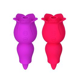 Vibrador Ponto G e Clitóris com Pulsação e 7 Modos de Estimulação com Língua Sexy Import