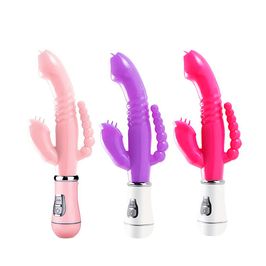 Vibrador de Ponto G e Clitóris 3 em 1 com 12 Modos de Vibração Sexy Import