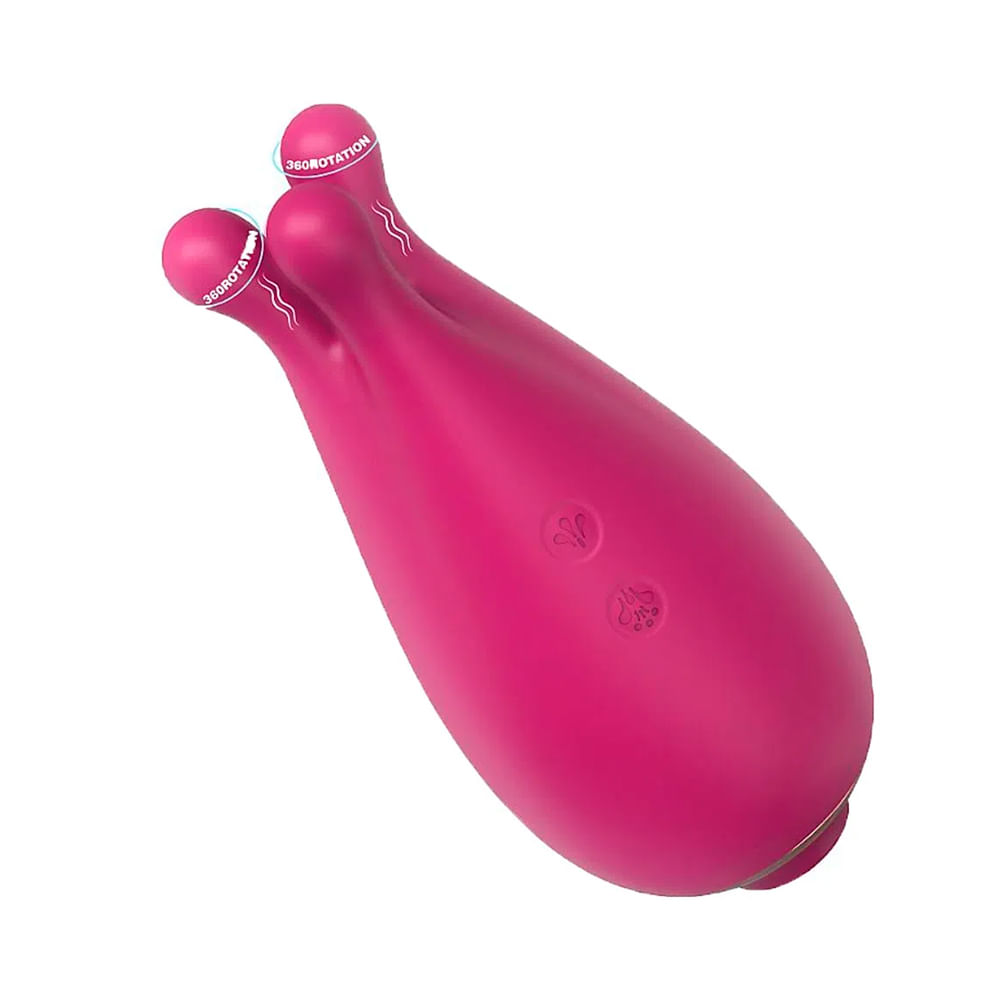 S-hande Kraken Vibrador de Clitóris com 9 Níveis de Vibração e 9 Modos de Pulsação Sexy Import S-hande Kraken Vibrador de Clitóris com 9 Níveis de Vibração e 9 Modos de Pulsação Sexy Import
