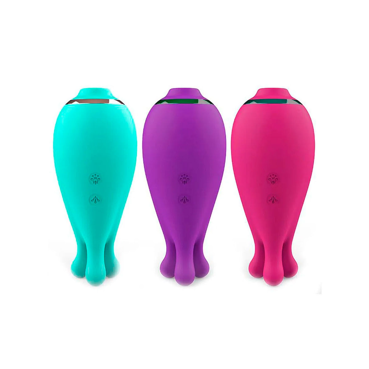 S-hande Kraken Vibrador de Clitóris com 9 Níveis de Vibração e 9 Modos de Pulsação Sexy Import
