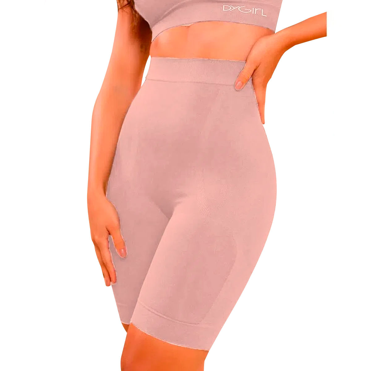 Bermuda Modeladora Alta Seamless Sem Costura Dy Girl