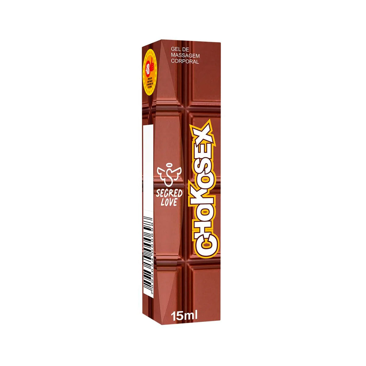 ChokoSex Gel Aromatizante Beijável Sabor Chocolate 15ml Secret Love