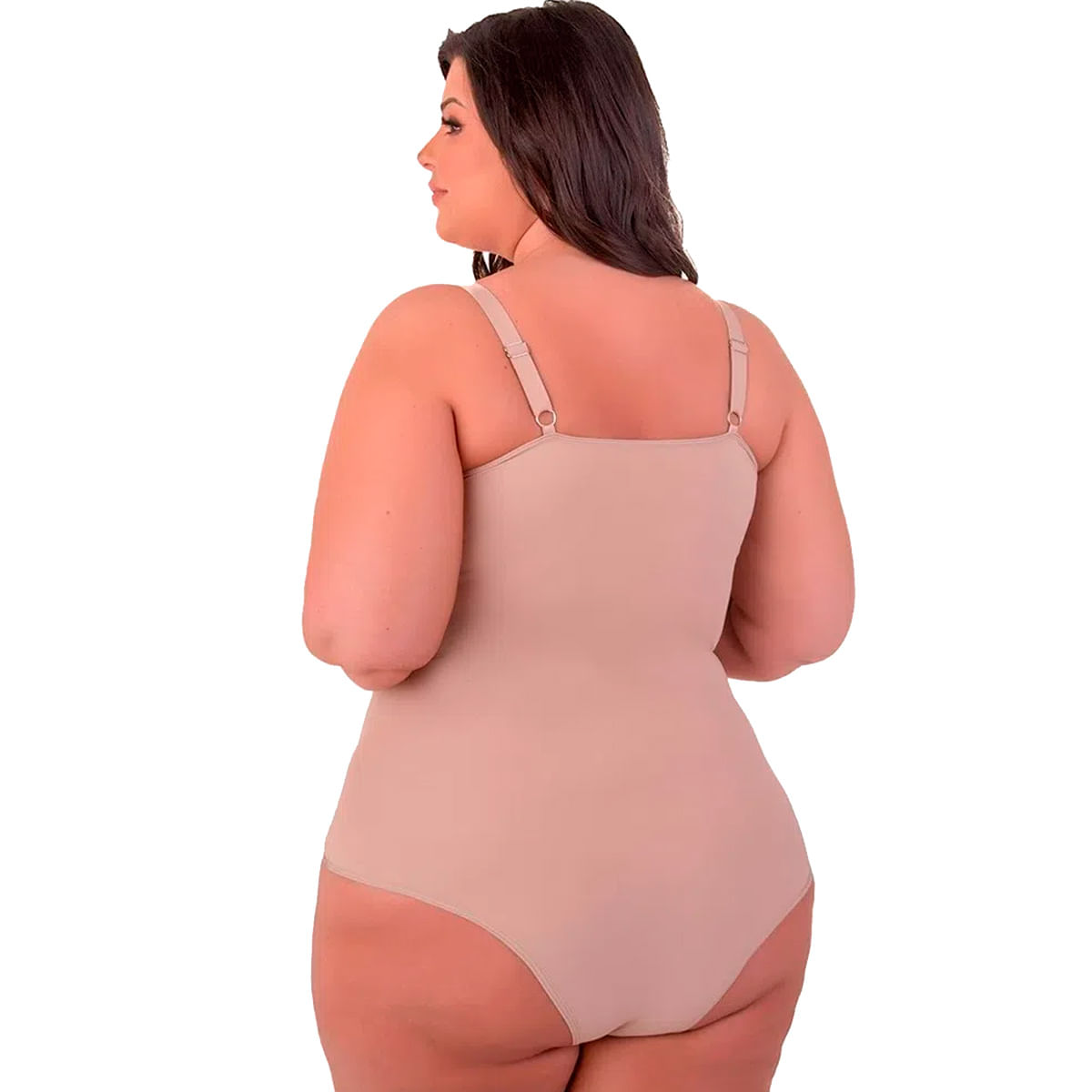 Body Micro Shape Plus Size Média Compressão Vislumbre