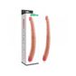 Double Dildo Prótese Dupla com Veia Salientes 36x4,5cm Vip Mix