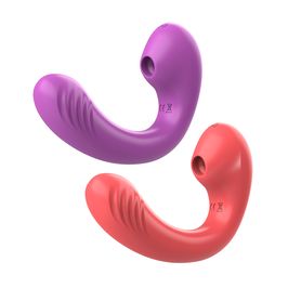 Flexible Sucking Estimulador Clitóriano e Ponto G com 7 Modos de Vibração e Pulsação Vip Mix