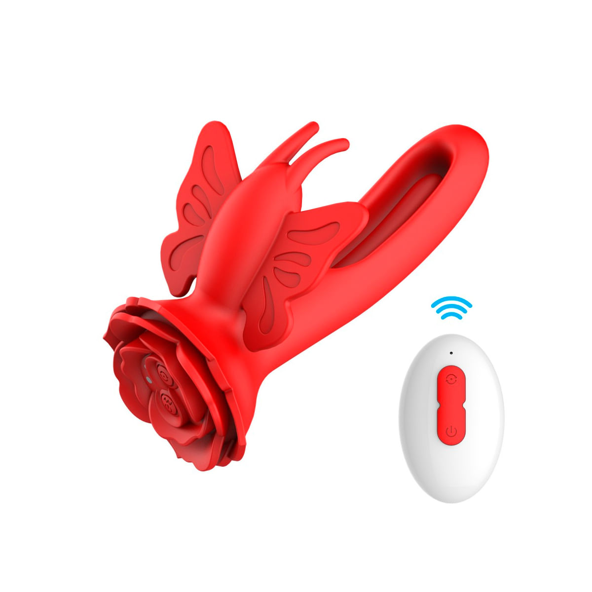 Vibrador Ponto G Butterfly com 9 Modos de Vibração Vip Mix Vibrador Ponto G Butterfly com 9 Modos de Vibração Vip Mix