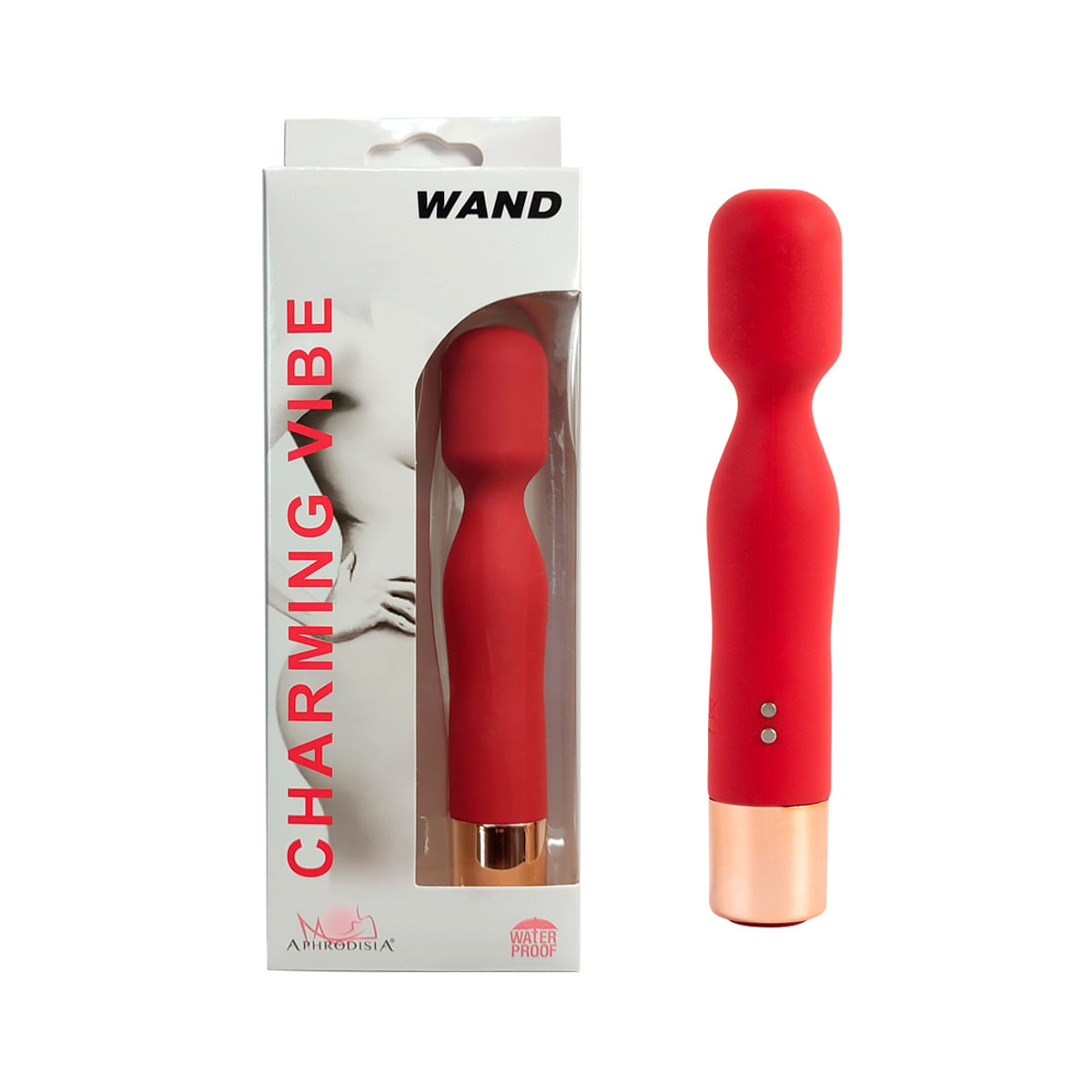 Wand Mini Vibrador Varinha com 7 Modos de Vibração Vip Mix