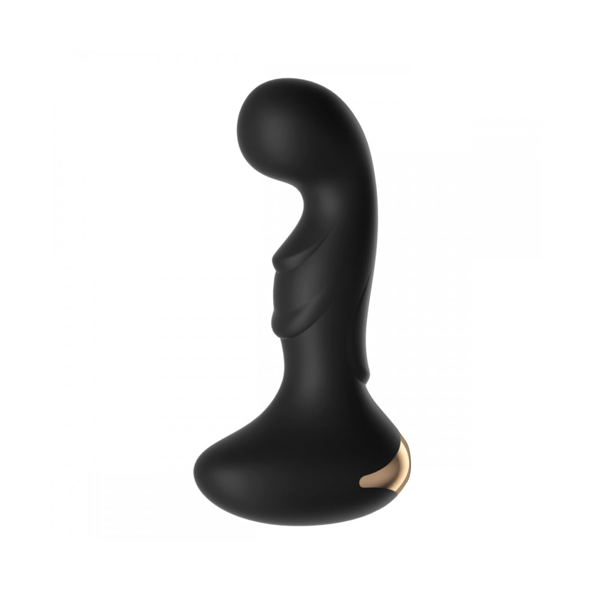 Plug Anal com Ponta Levemente Curvada com 10 Modos de Vibrações Controle via App Vip Mix Plug Anal com Ponta Levemente Curvada com 10 Modos de Vibrações Controle via App Vip Mix