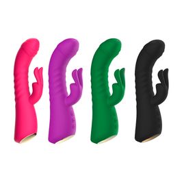 Wicked Rabbit Vibrador e Estimulador com 7 Modos de Vibração e Vai e Vem Vip Mix