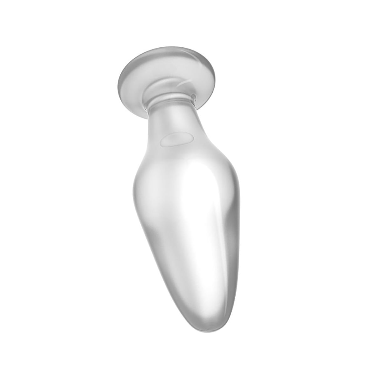 Lovetoy Glass Romance Plug Anal em Vidro em Formato Cônico Sexy Import