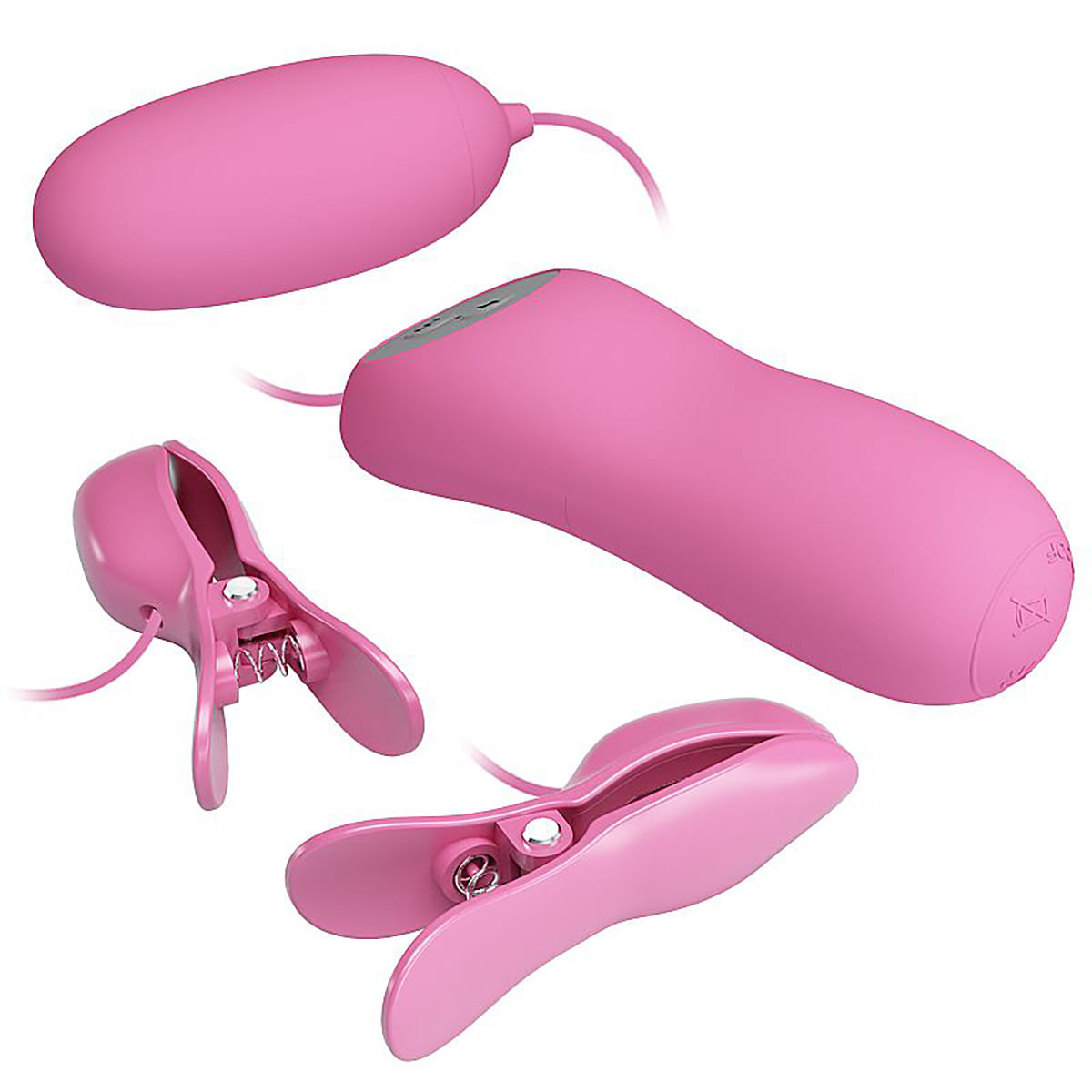 Easter Bunny Bullet com Prendedor de Mamilo com 7 Modos de Vibração e 3 Modos de Choque Sexy Import Easter Bunny Bullet com Prendedor de Mamilo com 7 Modos de Vibração e 3 Modos de Choque Sexy Import