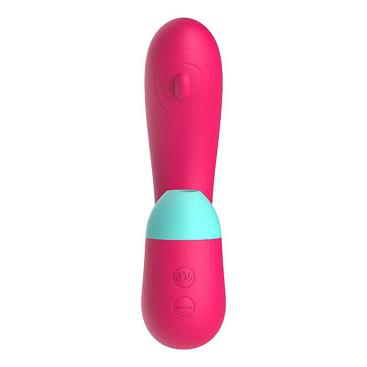 Dika-B Vibrador Ponto G com Estimulador de Clitoris com 10 Modos de Dedilhar e Pulsação Sexy Import