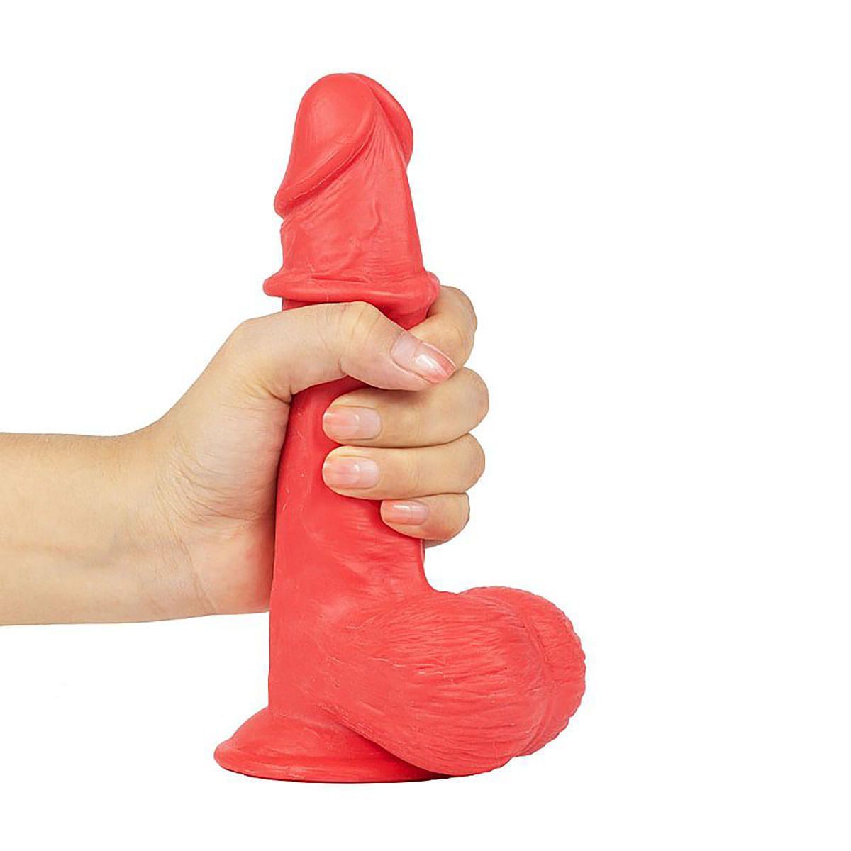 Mr Navy Color Prótese Realística com Escroto e Ventosa Sexy Import