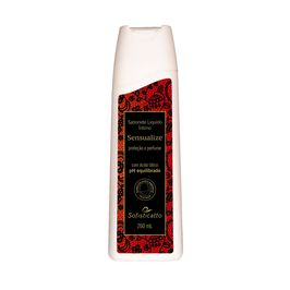 Sensualize Sabonete Líquido Íntimo com Ácido Lático 200ml Sofisticatto