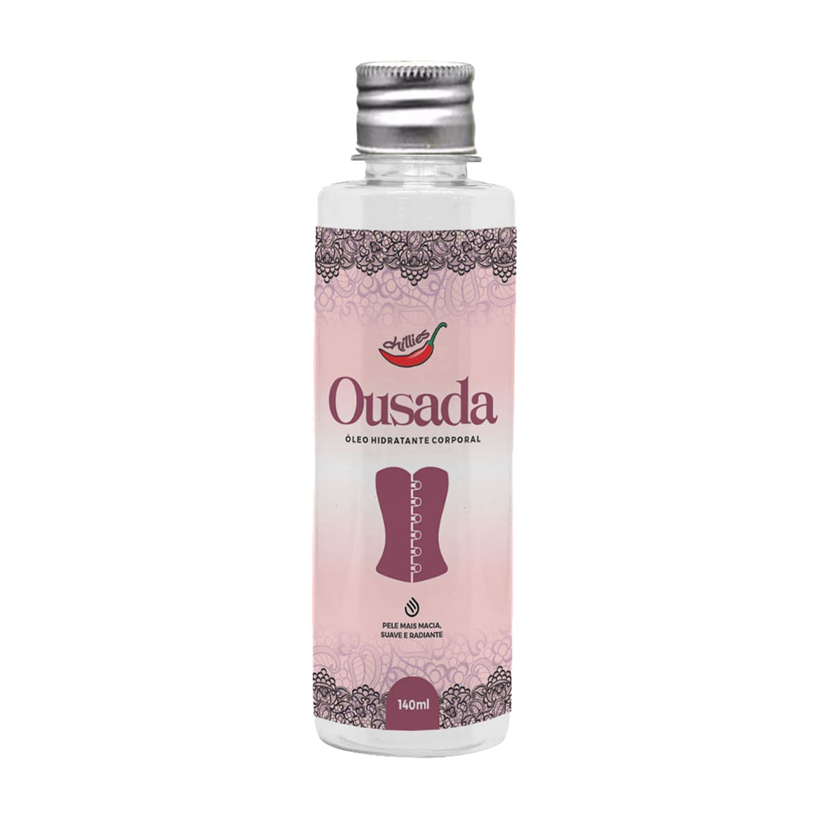 Ousada Óleo Hidratante Corporal 140ml Chillies Ousada Óleo Hidratante Corporal 140ml Chillies