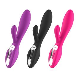 S-Hande Softs Vibrador Ponto G e Clitóris Recarregável com 9 Modos de Vibração Miss Collection