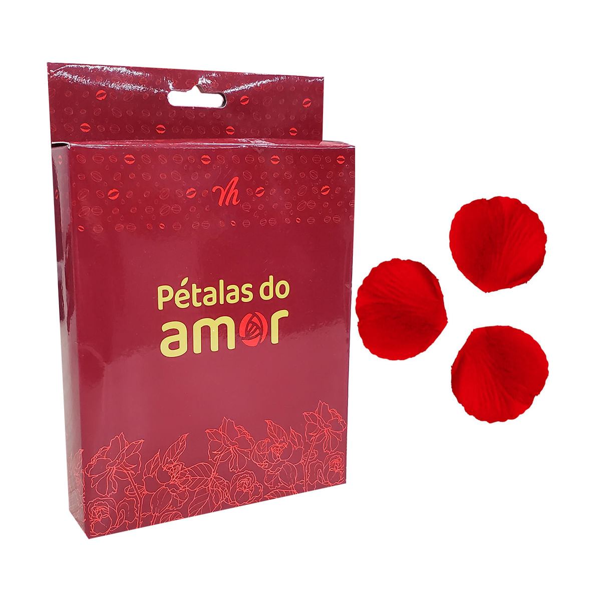 Kit Pétalas do Amor com Caixa Personalizada Miess