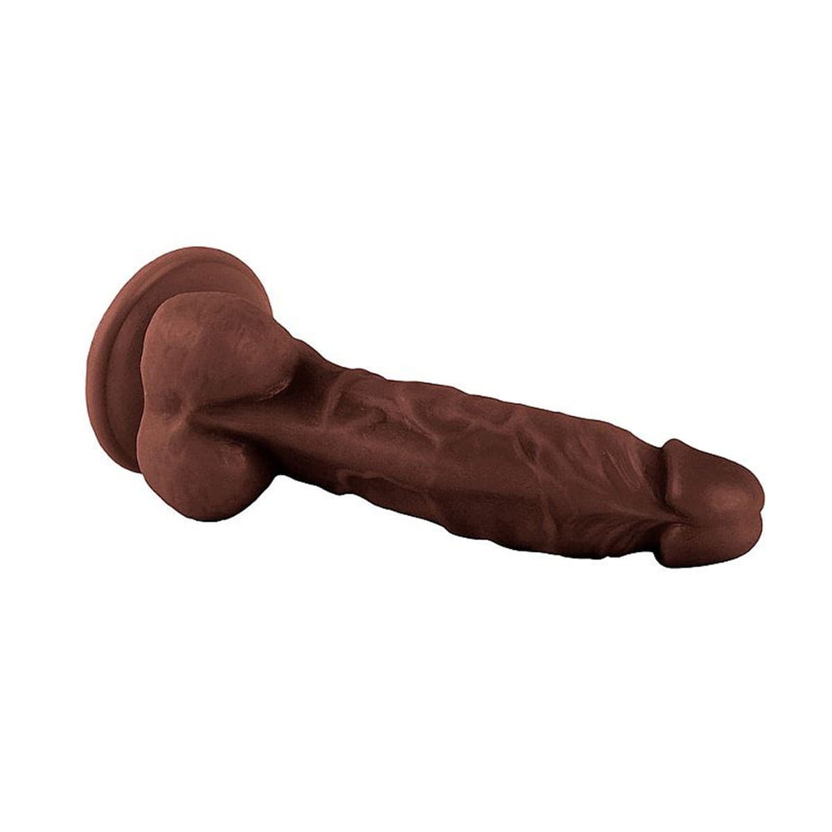 Mr. Rude Prótese Peniana com Escroto e Ventosa 19 x 3,5 cm Sexy Import