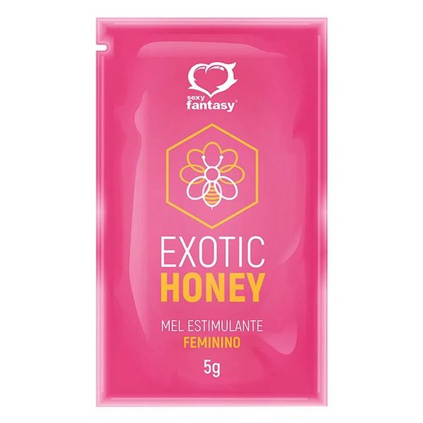 Exotic Honey Gel Estimulante Feminino Sachê 5g Sexy Fantasy