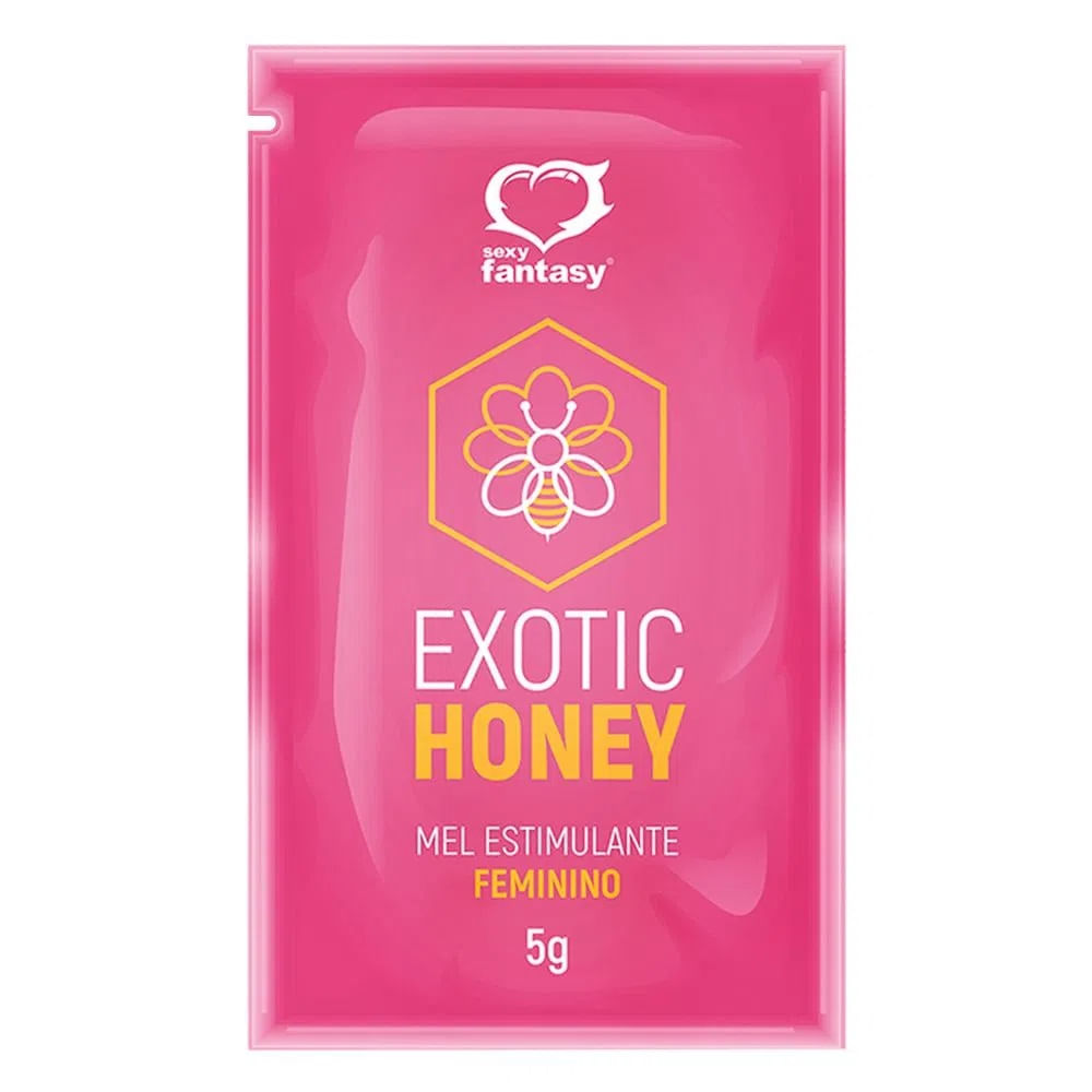 Exotic Honey Gel Estimulante Feminino Sachê 5g Sexy Fantasy