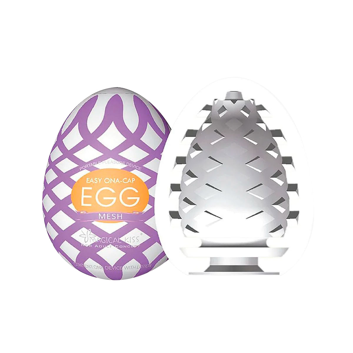 Magical Kiss Easy Ona-Cap Egg Masturbador Masculino Texturizado Sexy Import
