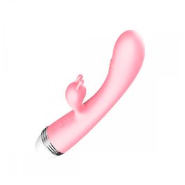 Vibrador Ponto G Texturizado com Estimulador de Clitoris 10 Modos de Vibração Vip Mix