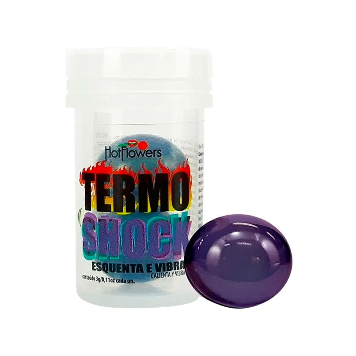 Hot Ball Termo Shock Esquenta e Vibra Hot Flowers
