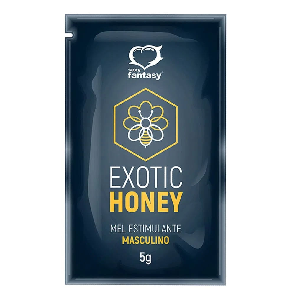 Exotic Honey Gel Estimulante Masculino Sachê 5g Sexy Fantasy
