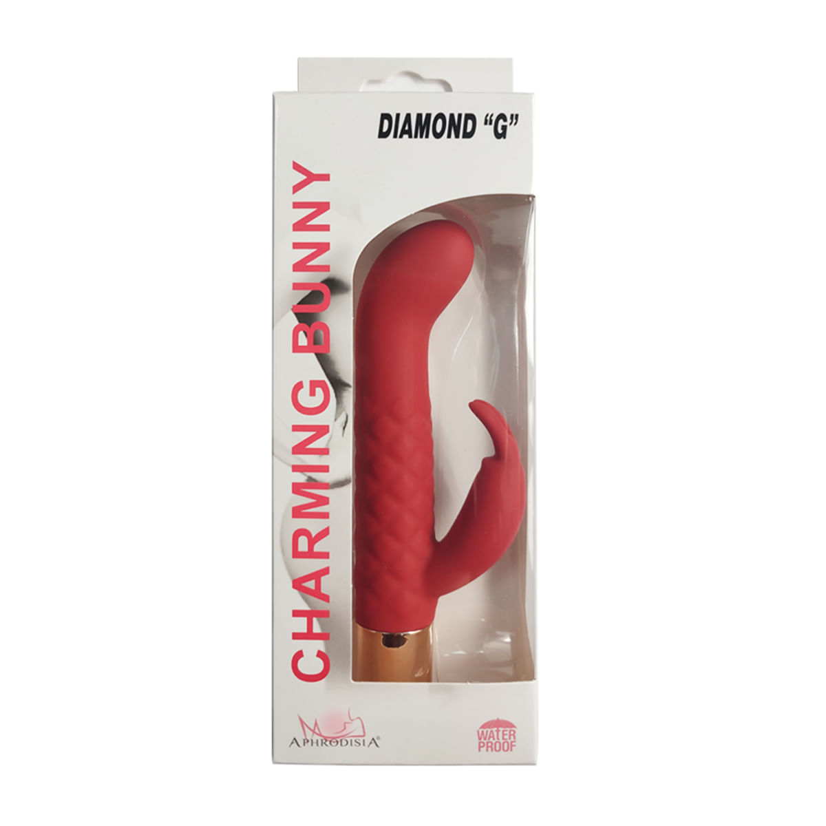 Diamond "G" Mini Vibrador com Estimulador de Clitóris e 7 modos de Vibração Vip Mix