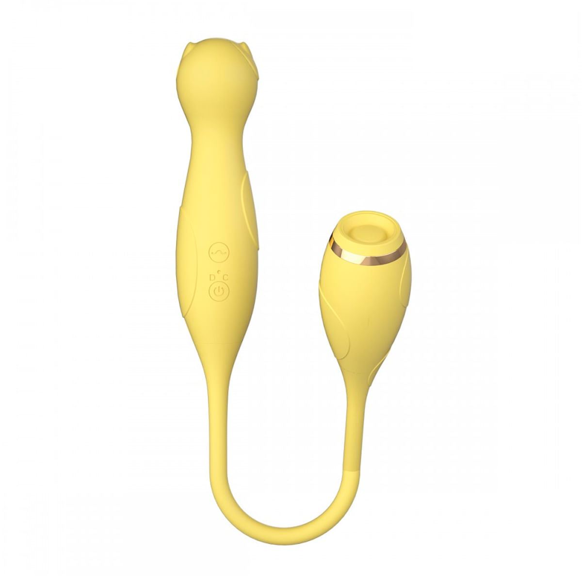 Lilo, We Love Vibrador Duplo Flexível com 10 Modos de Vibração e Pulsação Vip Mix