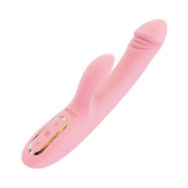 Katy Kisstoy Vibrador Ponto G com Estimulador de Clitóris e 9 Modos de Vibração Sexy Import