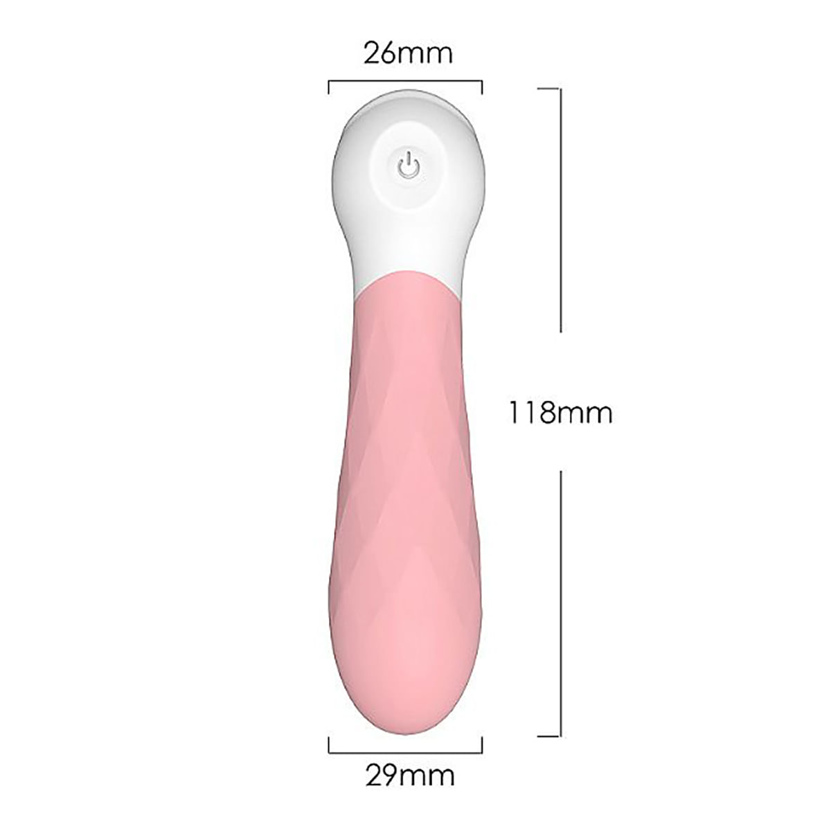 Mini 3 Vibrador de Clitoris com 9 Modos de Vibração Sexy Import