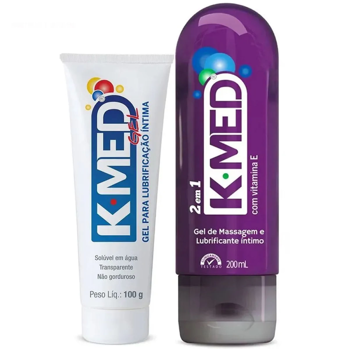 Kit K-med Lubrificante Íntimo 100g e K-med 2 EM 1 JOY 200ml Kit K-med Lubrificante Íntimo 100g e K-med 2 EM 1 JOY 200ml