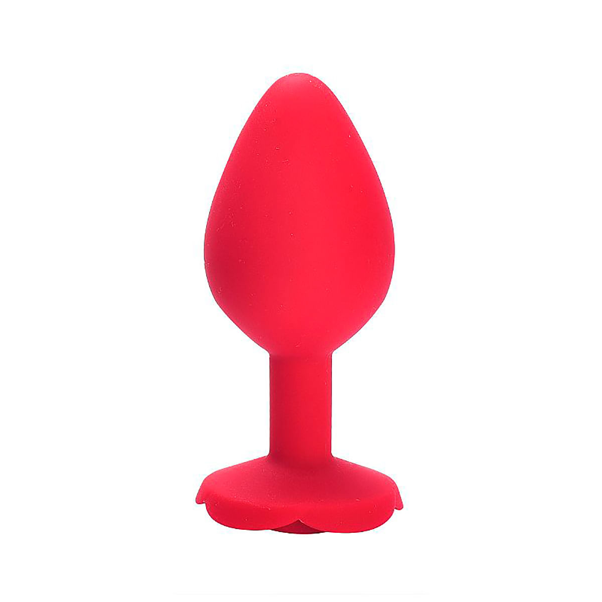 Plug Anal em Silicone Formato de Rosa P 7 x 2,5 cm Sexy Import