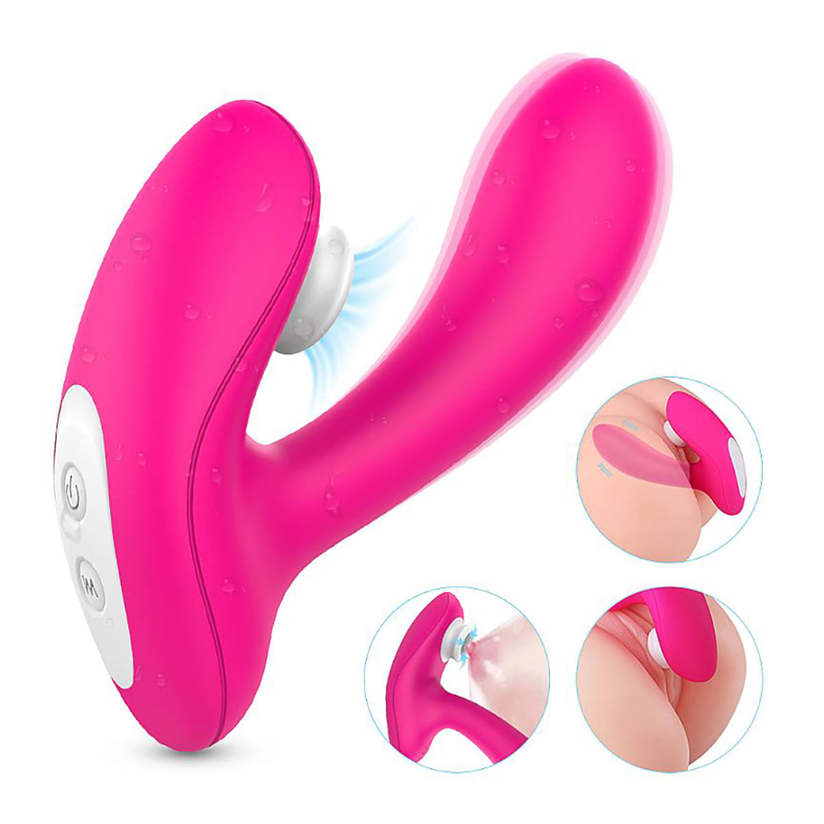 Tricker Vibrador de Clitoris com 9 Modos de Pulsação e Vibração Sexy Import